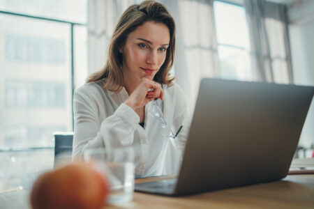 Woman Studying