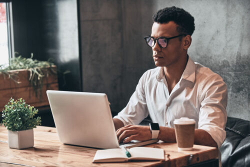 Man Studying